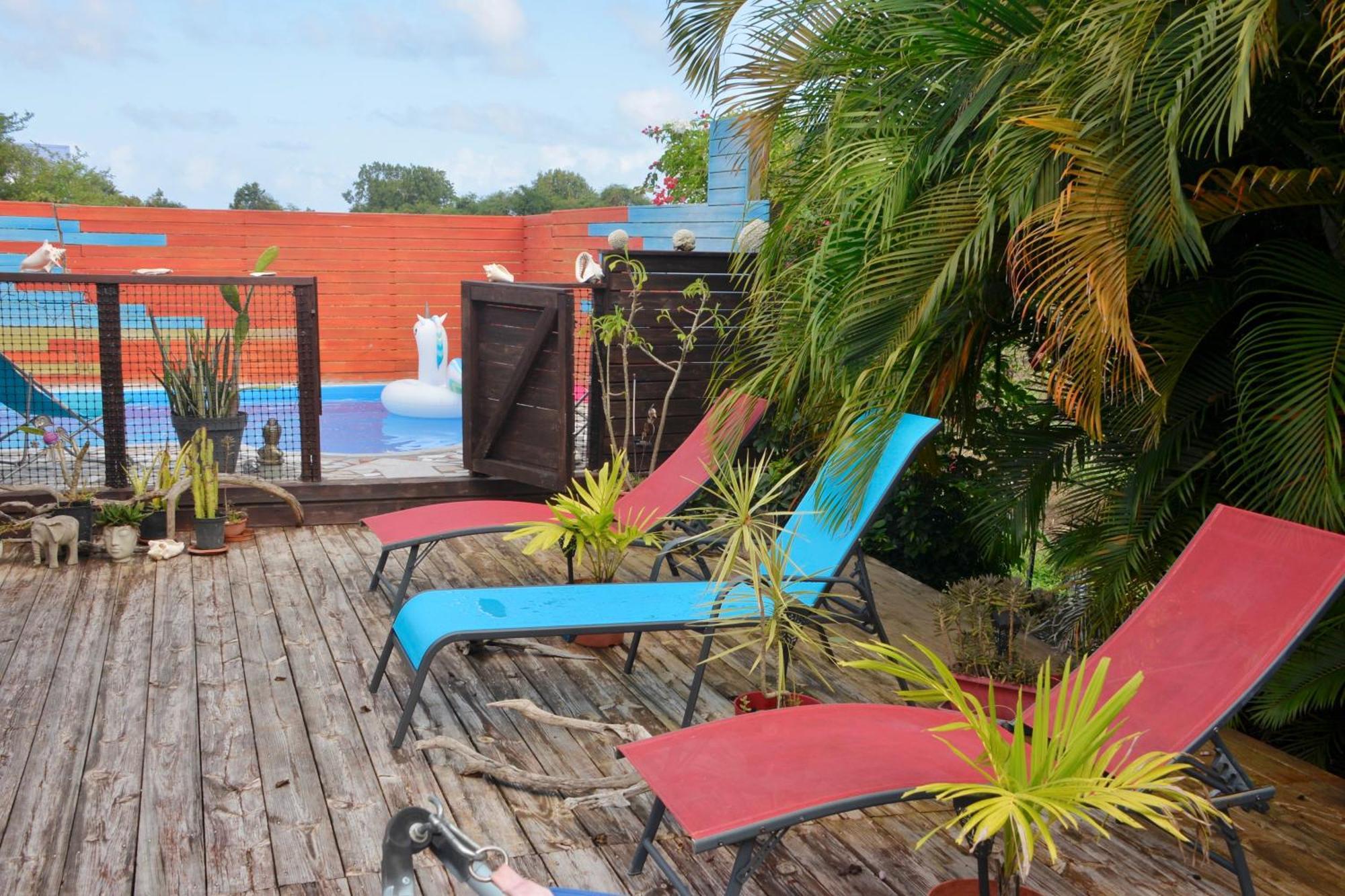 Bungalow La Perle - Jacuzzi - Piscine Saint-Francois  Exteriör bild